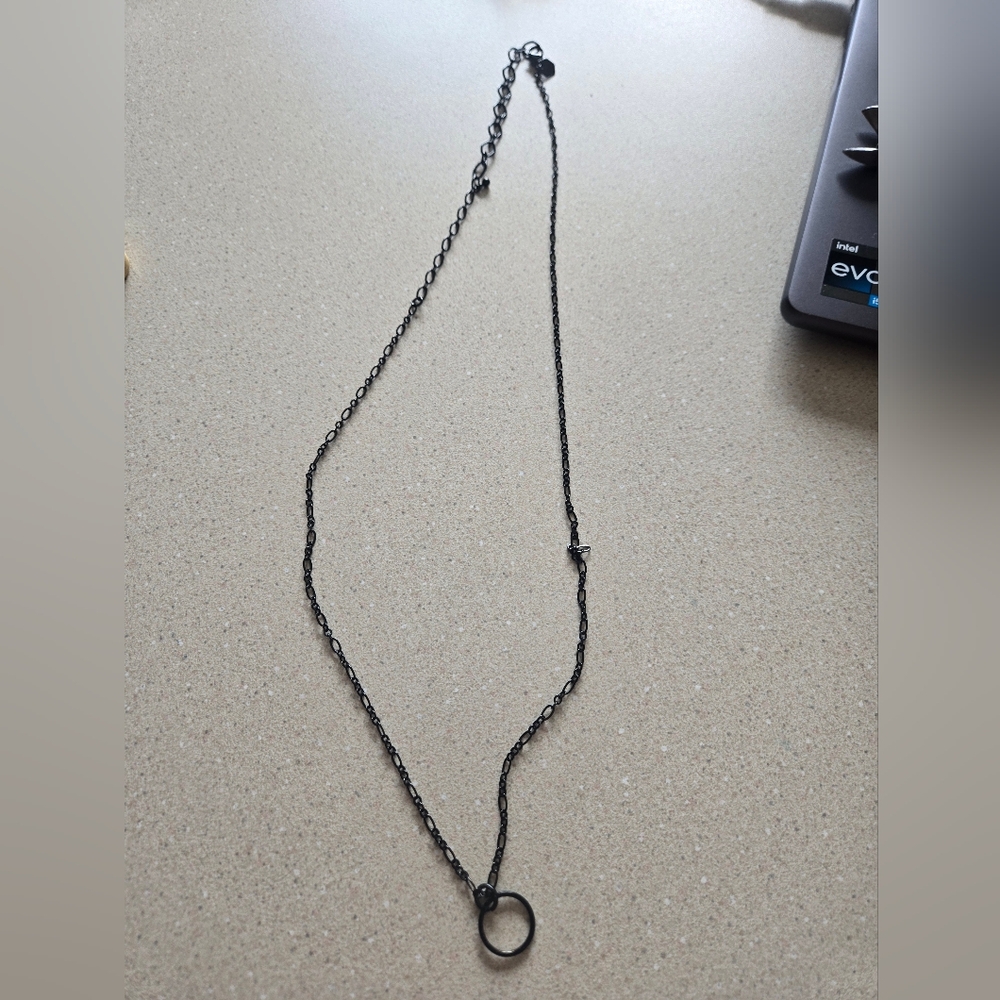 Origami Owl Elegant Black Necklace